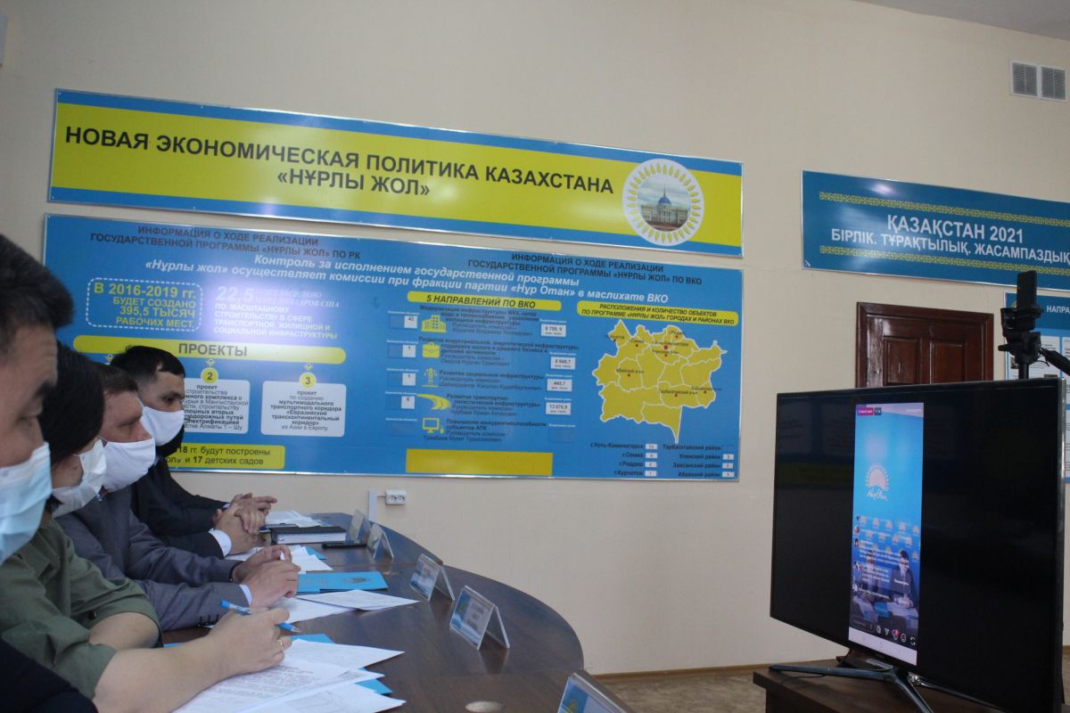 Тұрғындар сауалына тікелей эфирде жауап берді