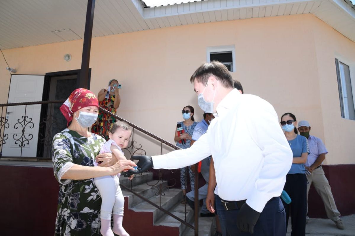 Сел салдарынан зардап шеккендерге жаңа үй