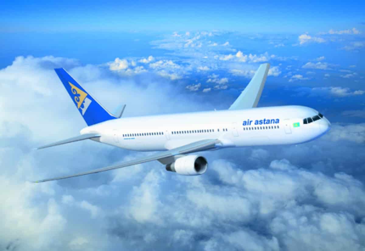 Air Astana рейстерді кешіктіргені үшін айыппұл арқалады