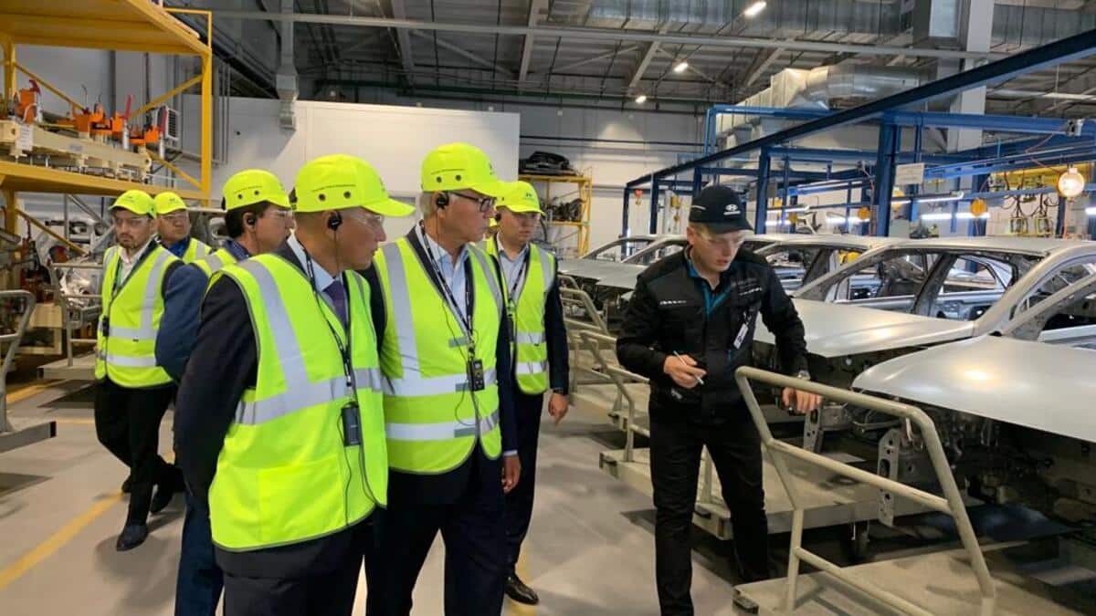 Алматының индустриалдық аймағында болды