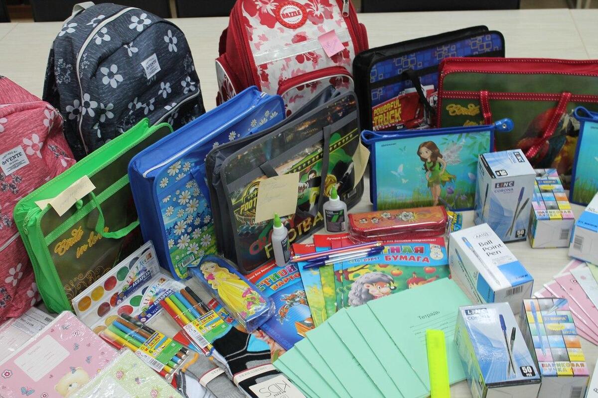 Меценаттар мектепке дайындап жатыр