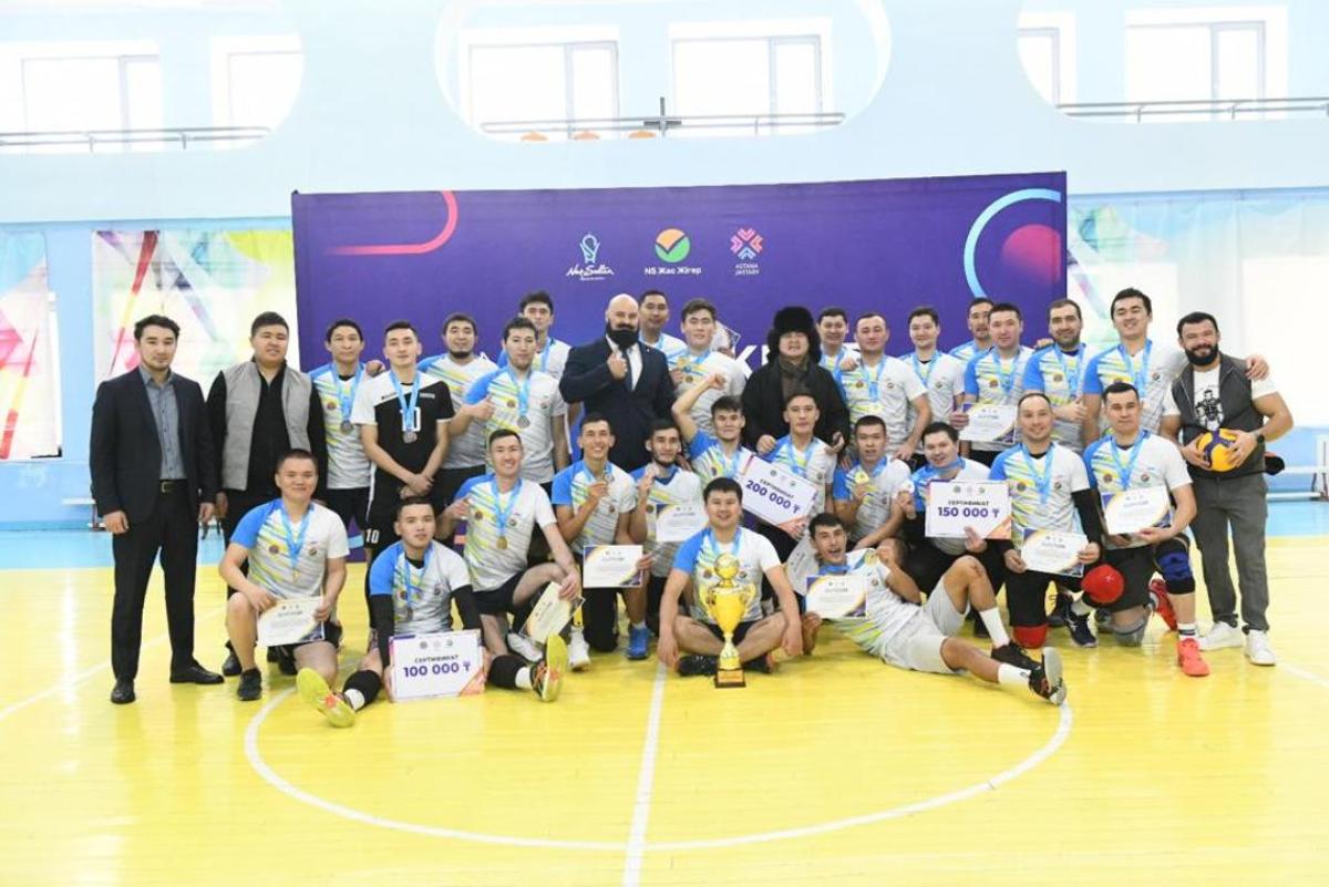 Астанада жастар арасында волейболдан турнир өтті