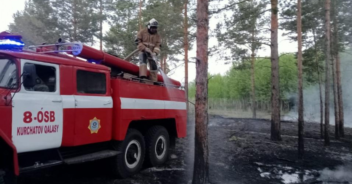 Ресейде басталған өрттен Абай облысында 277 адамды эвакуациялады