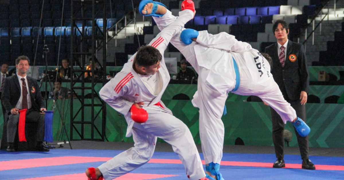 Каратэшілер жауынгерлік өнер ойындарында үш медаль иеленді
