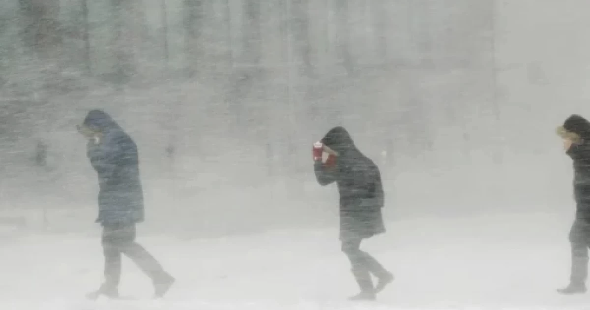 Бұрқасын, жел, көктайғақ: 18 қаңтарға арналған ауа райы болжамы