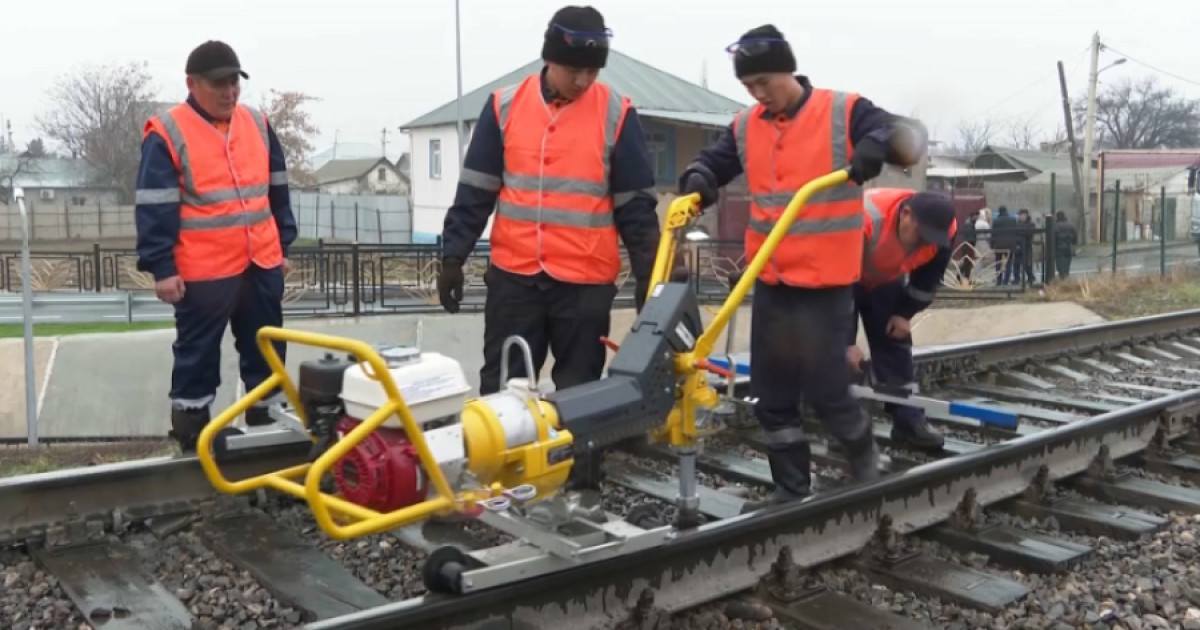 Шымкент: теміржол магистральды желісінің қауіпсіздігі күшейтілді