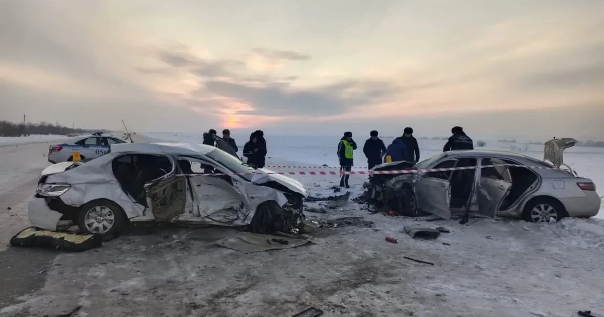 СҚО-да жантүршігерлік жол апаты салдарынан 2 адам көз жұмды