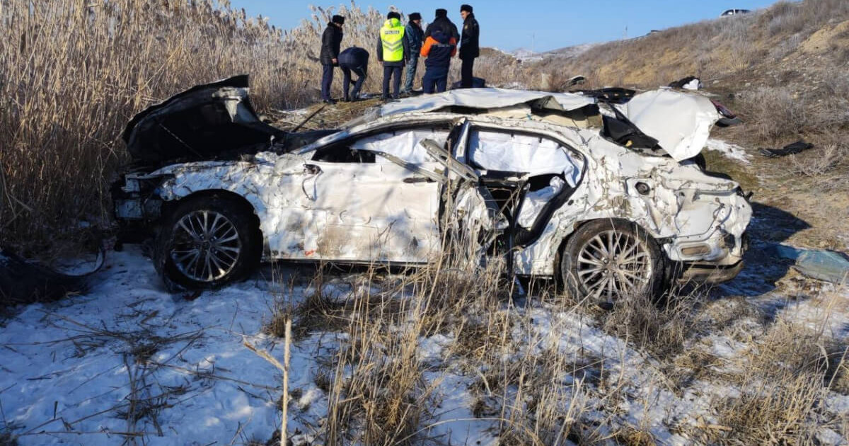 Жетісу облысында болған жол апатынан екі адам көз жұмды