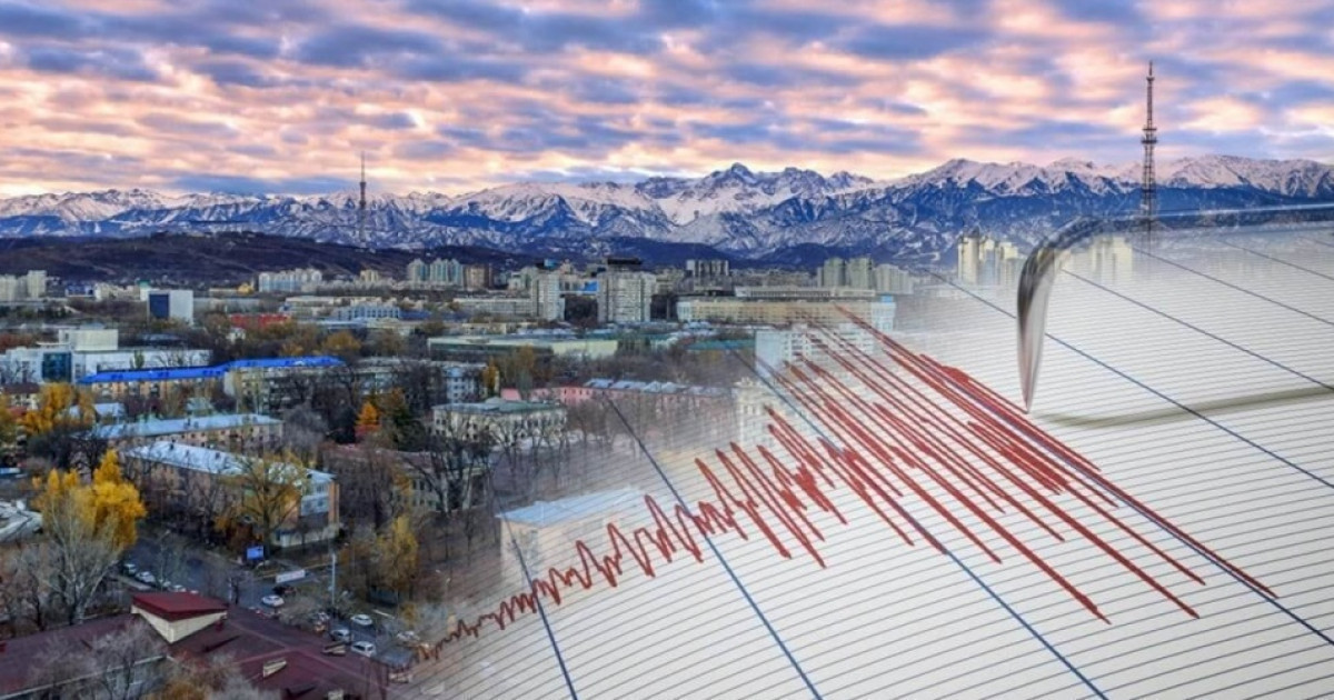 Алматыдан 861 шақырым жерде 5,7 магнитудалық жер сілкінісі болды