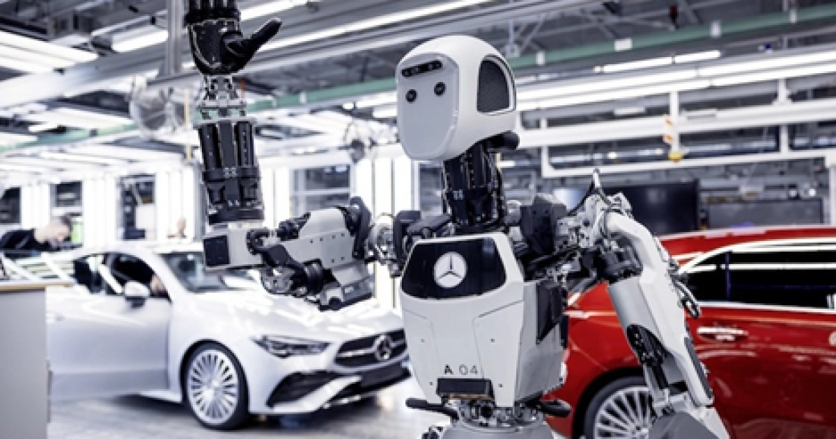 Атақты Mercedes-Benz көліктерін енді роботтар жинайды
