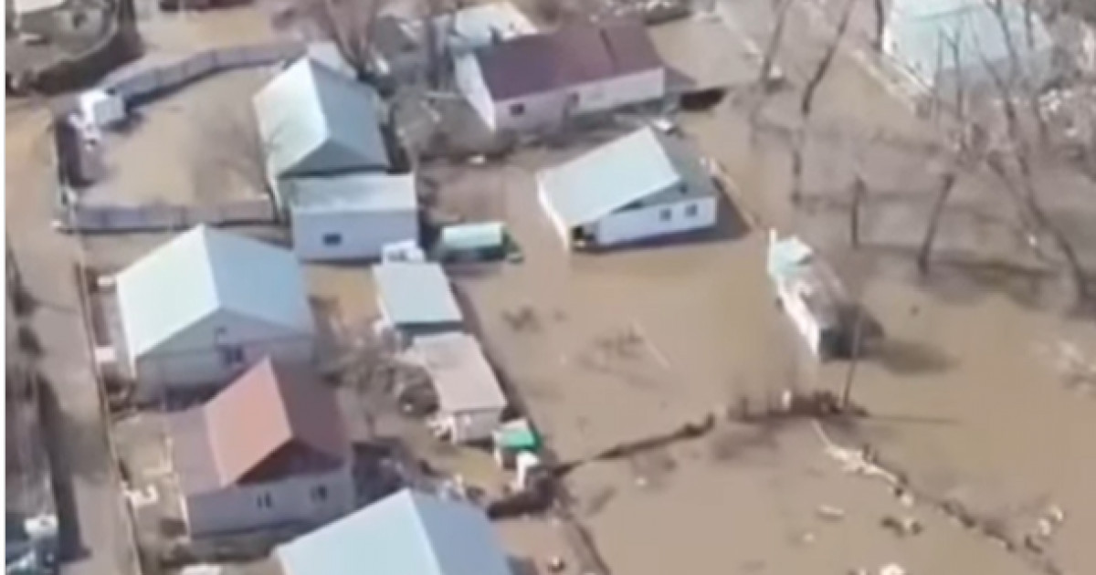 Ақтөбе әкімі өзен деңгейінің көтерілуіне байланысты тұрғындарға ескерту жасады