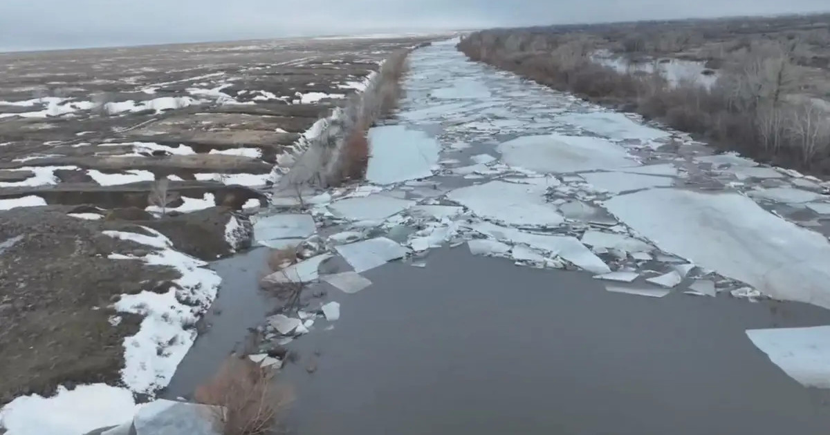 Батыс Қазақстанда Елек өзеніндегі су деңгейі қауіпті деңгейден асып кетті