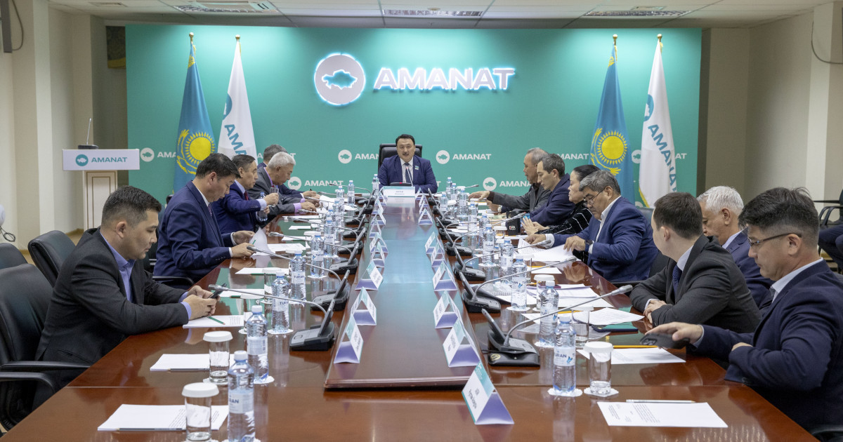 «AMANAT» партиясында V Дүниежүзілік көшпенділер ойындарына дайындық барысы талқыланды