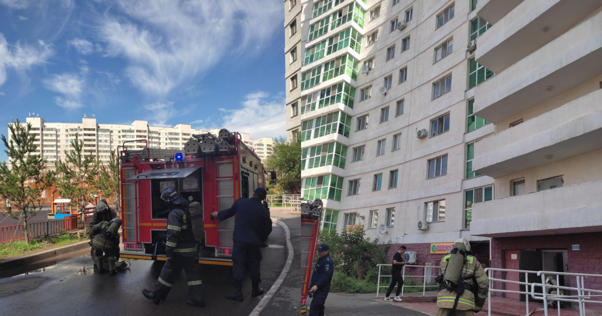 Астанада өртенген пәтерден 15 жастағы жасөспірім құтқарылды