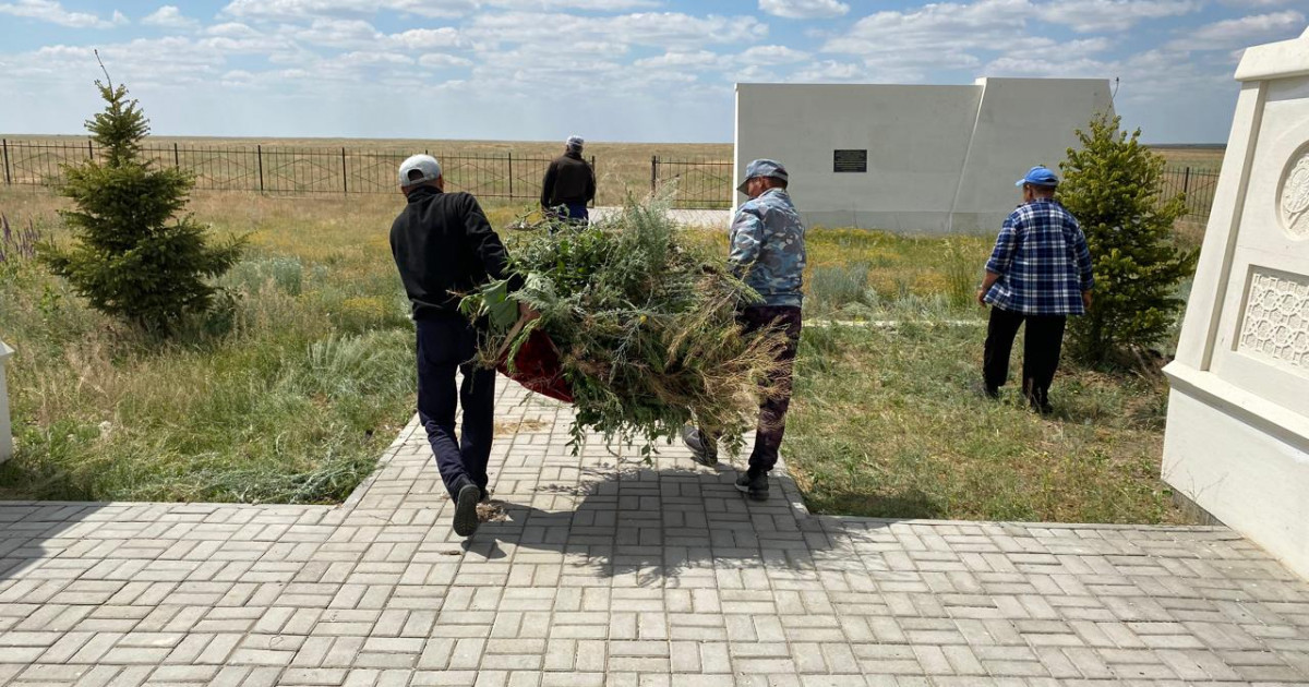 Қазақстанның киелі орындарын сақтау мақсатында «AMANAT» партиясының «Таза бейсенбі» акциясы еліміздің барлық өңірінде жалғасуда