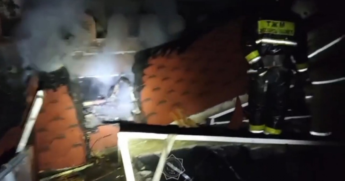 Теміртау қаласында дәмхана өртке оранды