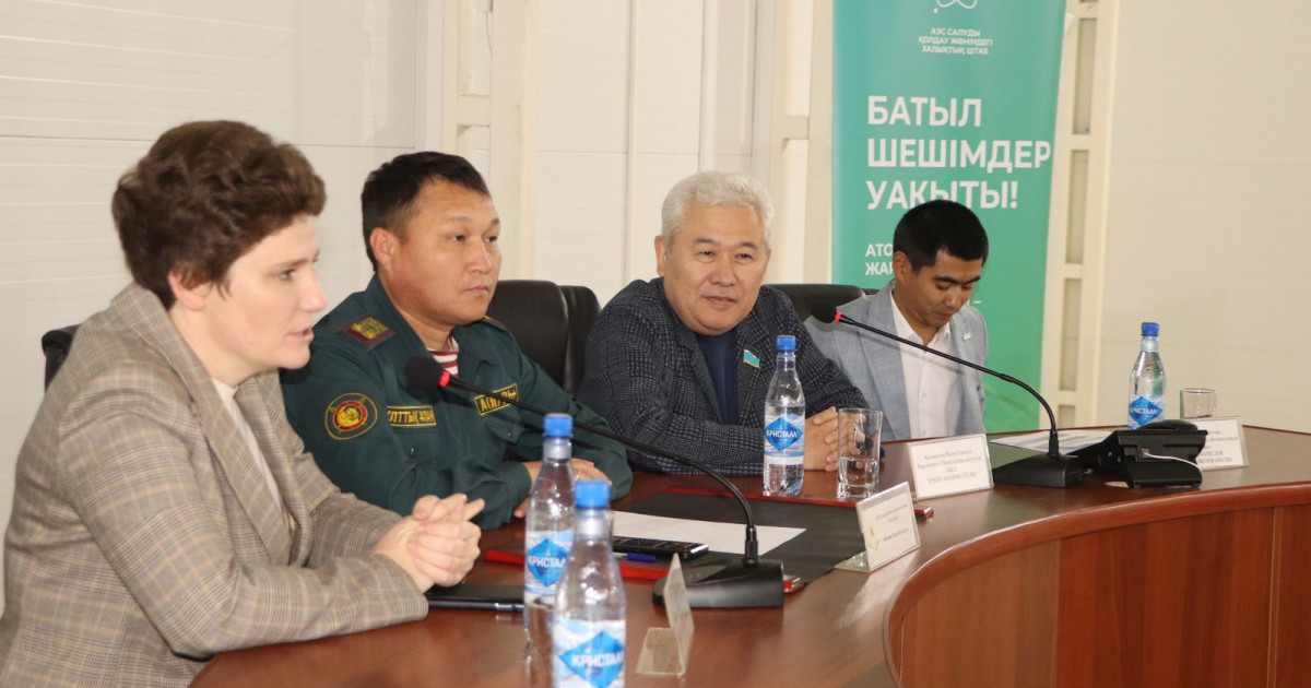 Қазақстанда АЭС салудың мүмкіндіктері: Халықтық  штаб мүшелері түсіндіру жұмыстарын жүргізіп жатыр