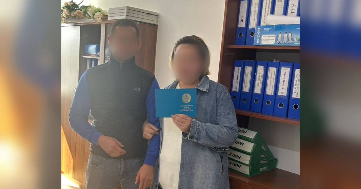 «Шынайы махаббатқа кедергі жоқ»: Жамбыл облысында 38 жастағы сотталған әйел заңды некеге тұрды