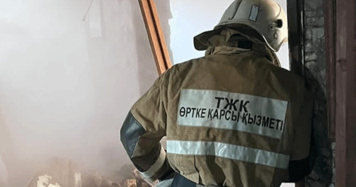 Талғардағы демалыс аймағында өрт шықты