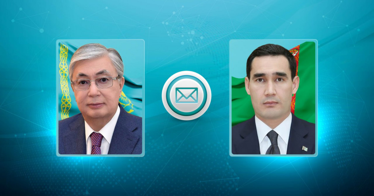 Мемлекет басшысы Түрікменстанның Тәуелсіздік күнімен құттықтады
