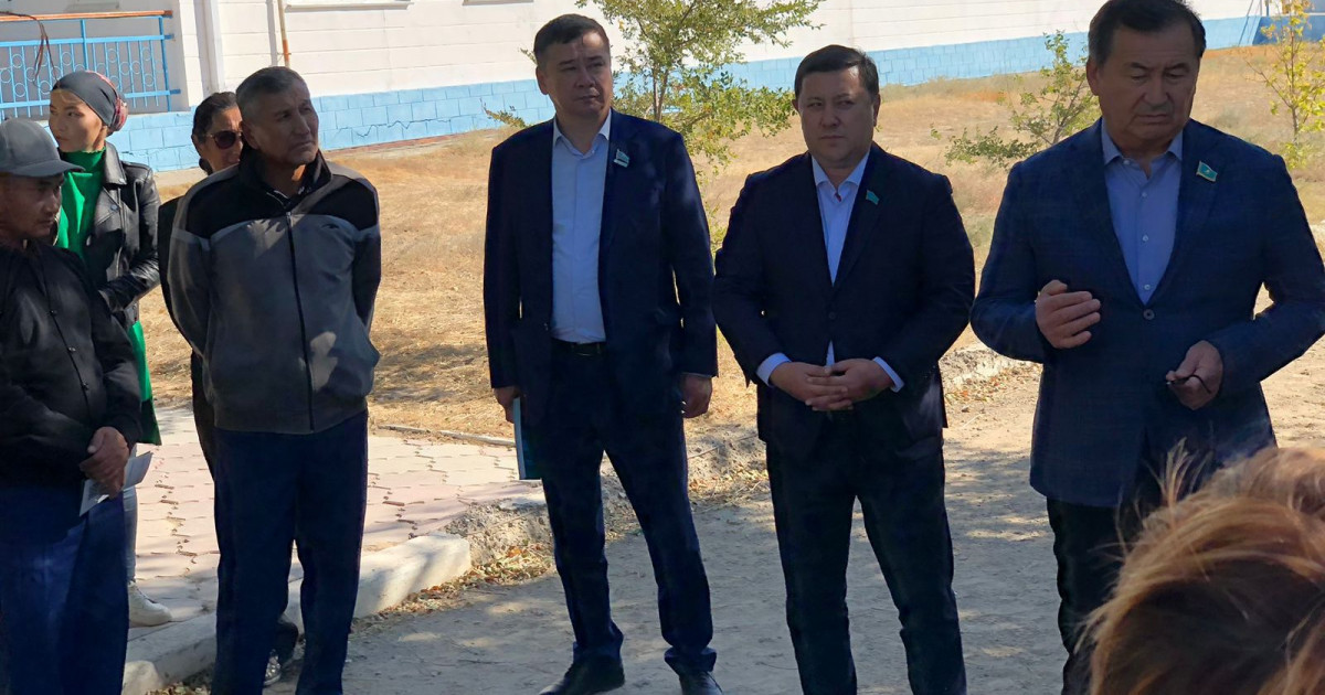 АЭС қолдау жөніндегі Халықтық штаб өкілдері Тайсойған және Азғыр ауылдық округтерінде болды