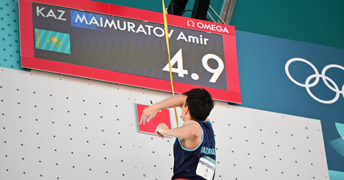 Амир Маймұратов жартасқа өрмелеуден әлем кубогының жүлдегері атанды