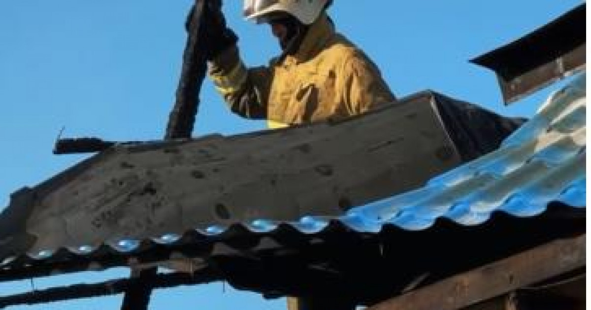 Атырауда пошта өртеніп кетті