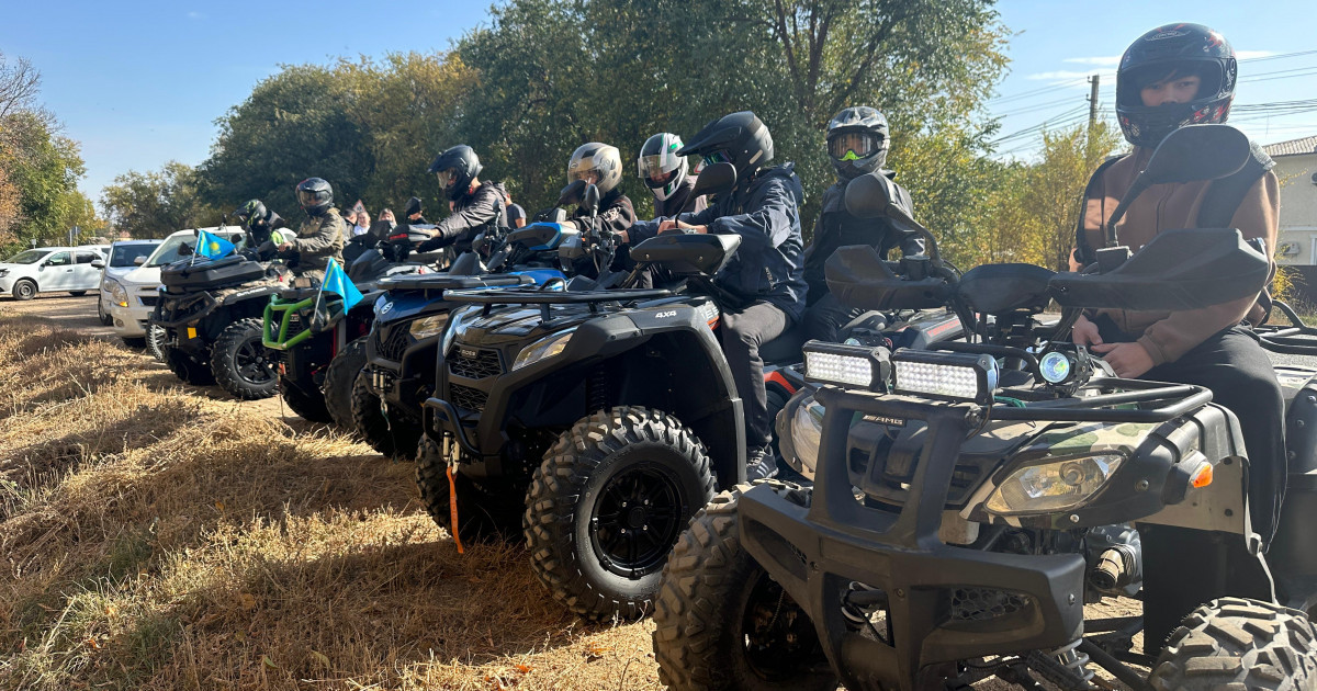 Ауылды топан судан аман алып қалу үшін аянбай тер төккен байкерлер референдумға қатысты