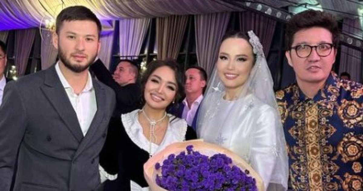 Айқын Төлепберген мен Жұлдыз Өмірғалидің үйлену тойы болып жатыр
