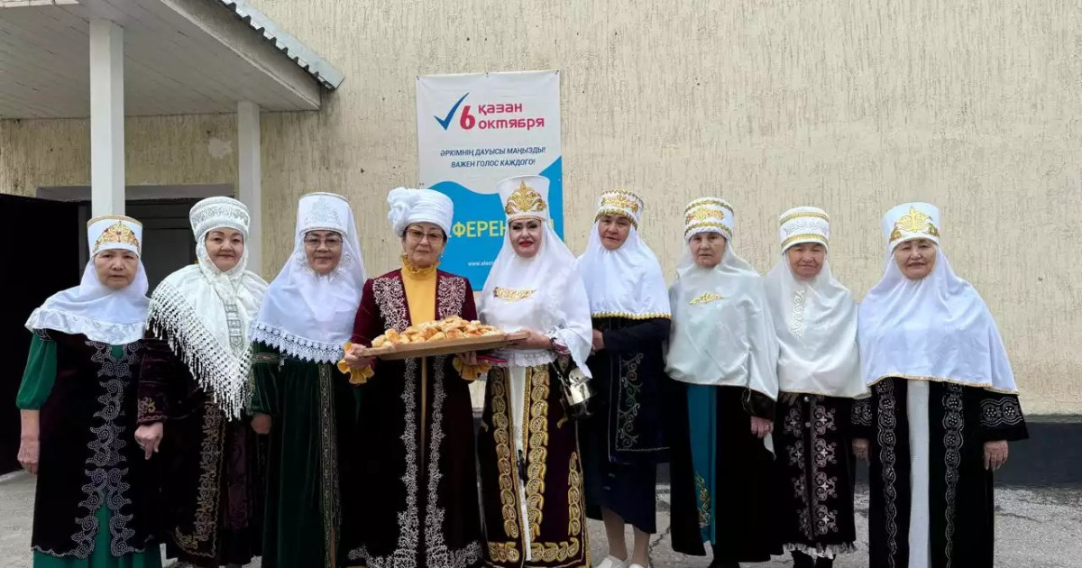 Дауыс берушілерді бауырсақпен қарсы алды