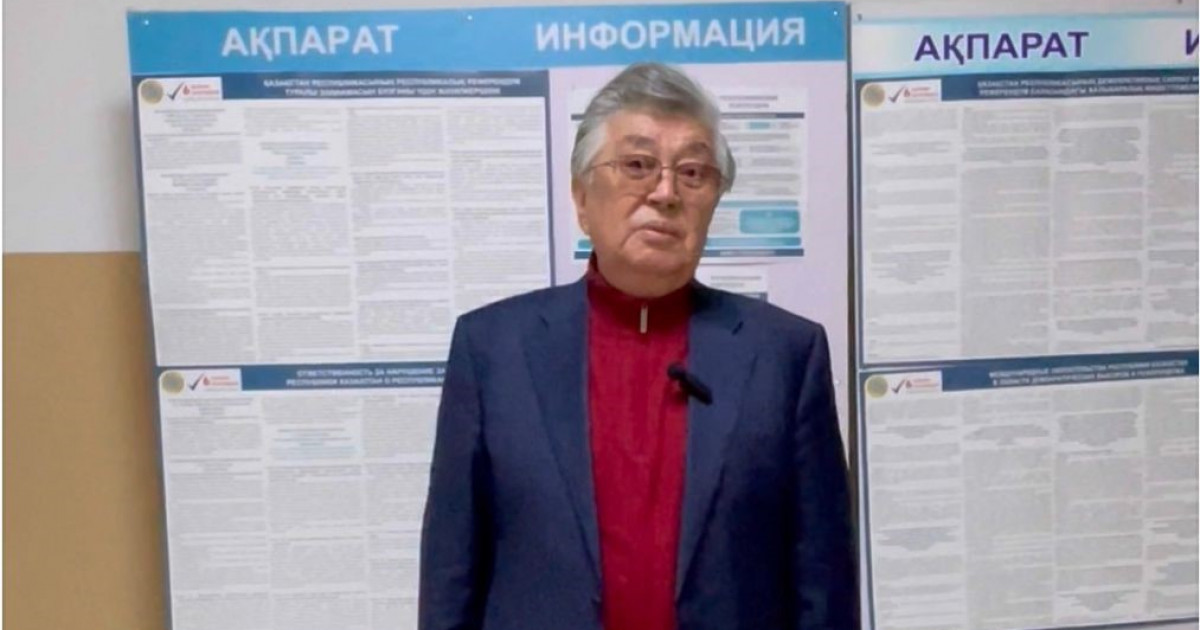 Драматург Нұрлан Оразалин:  Бұл референдум – демократиялық құндылықтың көрсеткіші