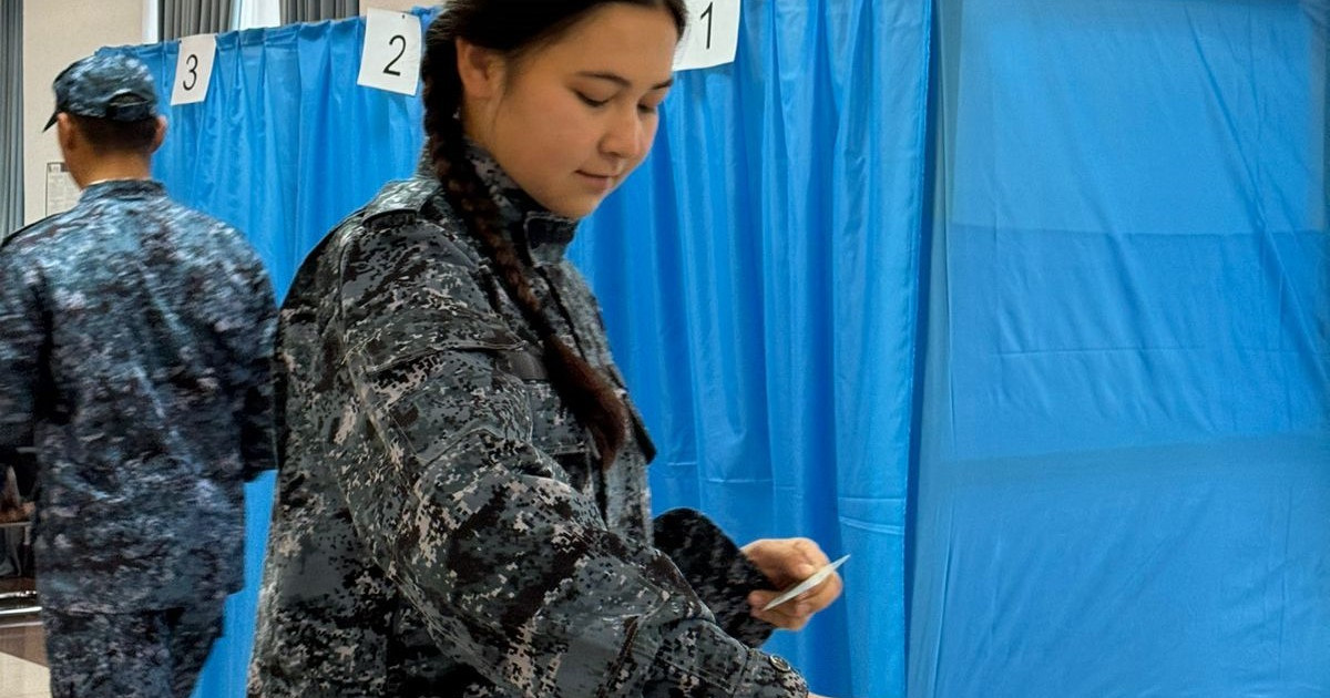 ІІМ курсанттары да референдумнан шет қалмады