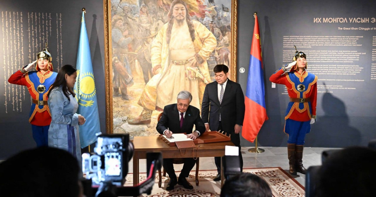 Қасым-Жомарт Тоқаев Шыңғыс хан ұлттық музейіне барды