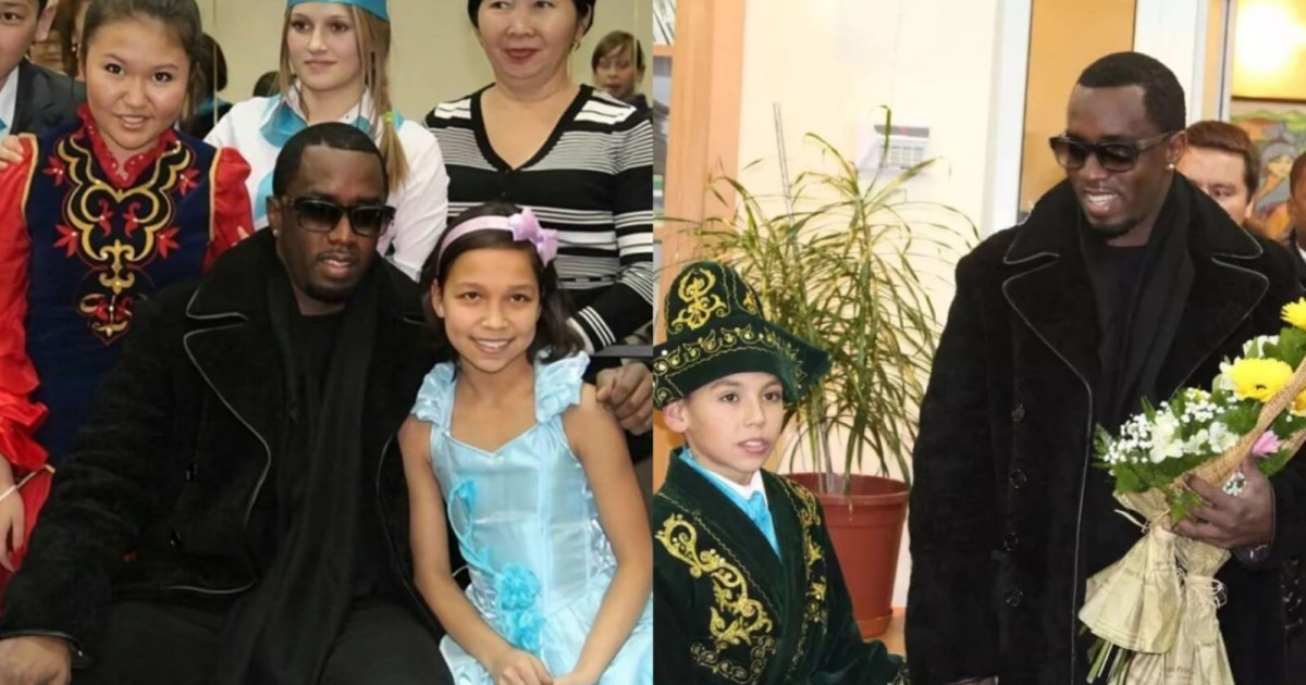 Әлемді шулатқан рэпер P. Diddy Алматыдағы балалар үйіне не үшін келген?