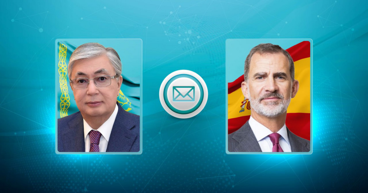 Мемлекет басшысы Испания Короліне құттықтау жеделхатын жолдады