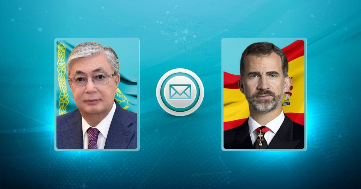 Мемлекет басшысы Испания Короліне көңіл айту жеделхатын жолдады