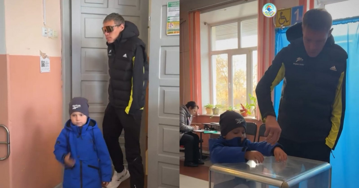 Паралимпиада ойындарының жүлдегері Александр Герлиц референдумда дауыс берді