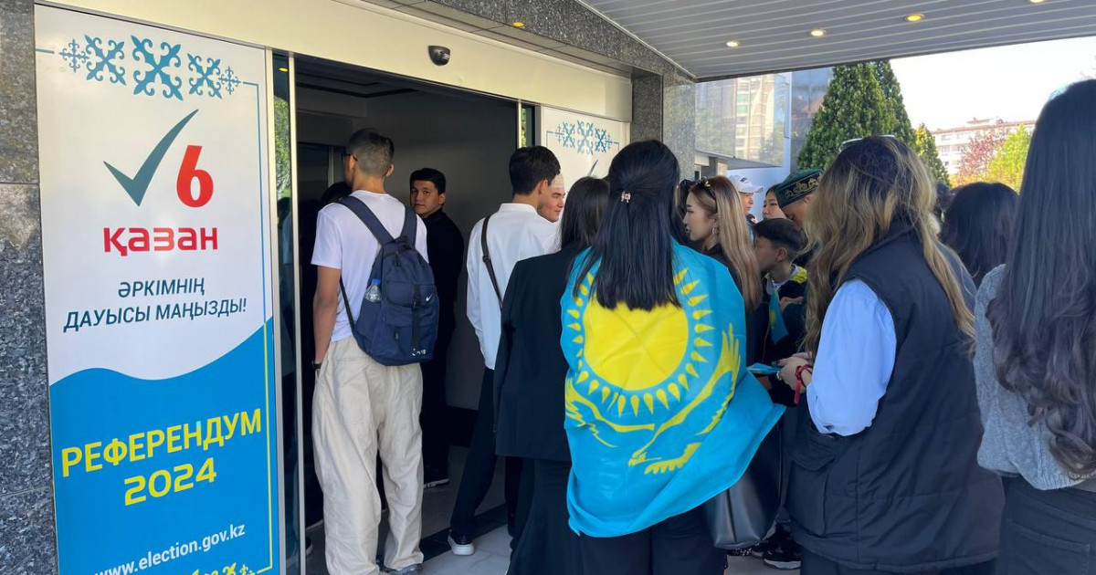 Шетелдегі 9 561 Қазақстан азаматы референдумда дауыс берді