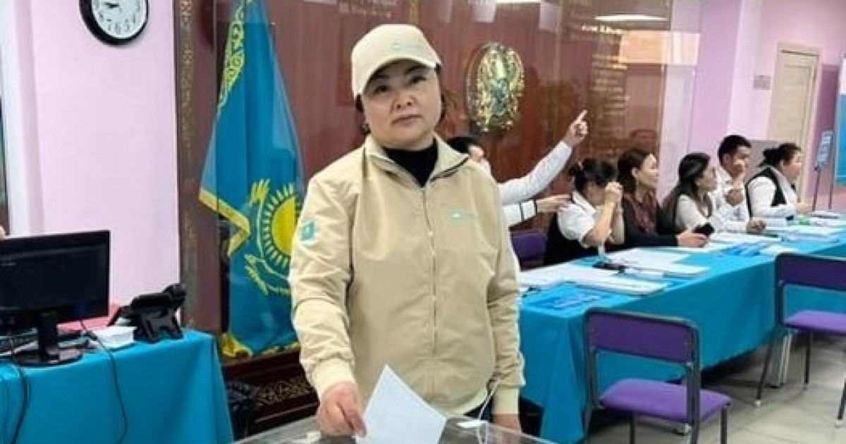 Шолпан Каринова АЭС бойынша референдумда өз таңдауын жасады