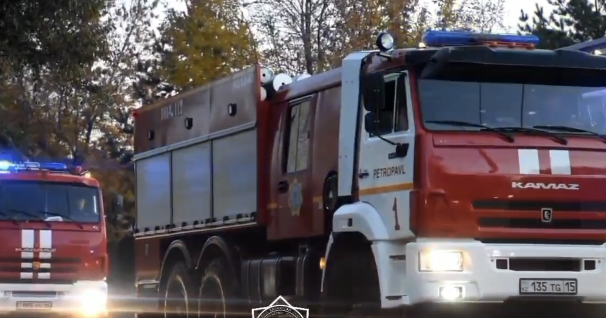 Шымкентте пәтердегі өрттен төрт бала құтқарылды