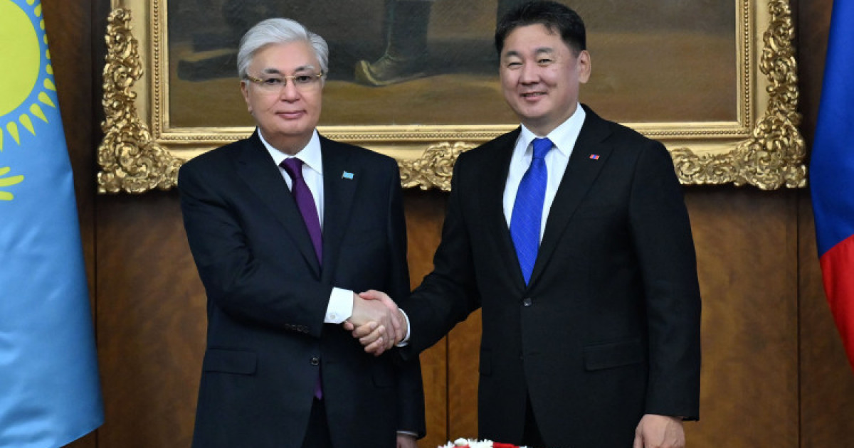 Тоқаев Моңғолия президентін келесі жылы Қазақстанға мемлекеттік сапармен келуге шақырды