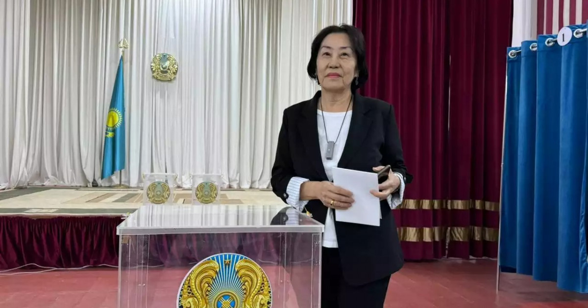 Ұлт пен ұрпақ болашағы үшін дауыс бердім