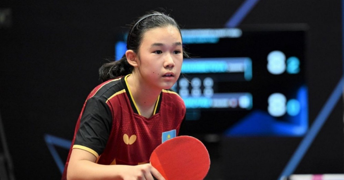 Үстел теннисі: Жания Бекмұхамбетова Мысырдағы турнирде «алтын» алды