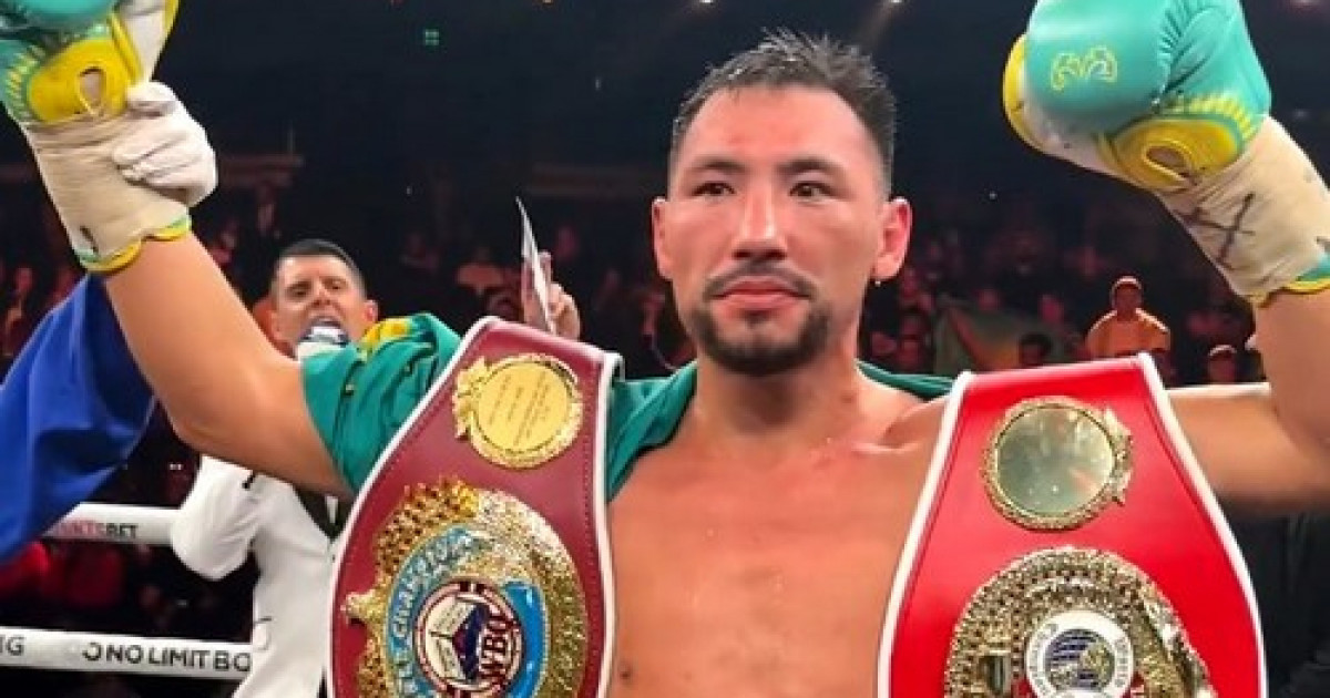 Жәнібек Әлімханұлы қарсыласын нокаутқа түсіріп, жеңіске жетті