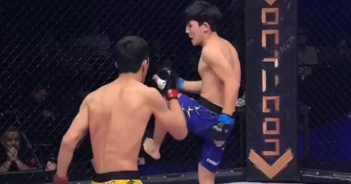 Жеңіліп көрмеген қазақстандық қарсыласын 43 секундта нокаутқа түсірді