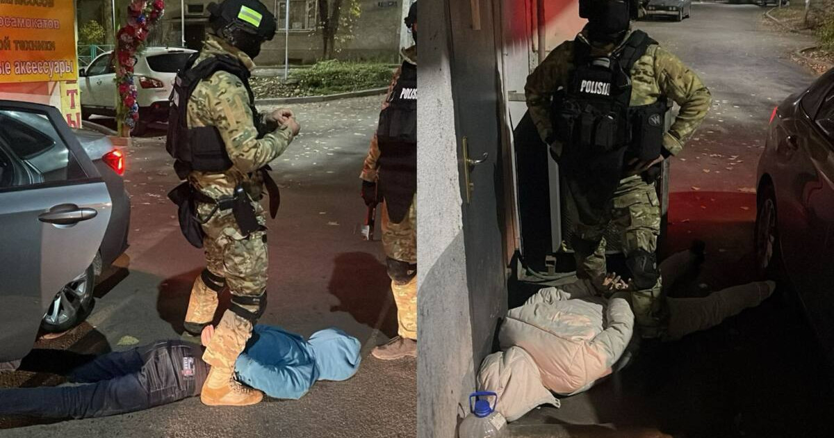 Алматыда полицейлер пәтер ұрыларын қылмыс орнында ұстады