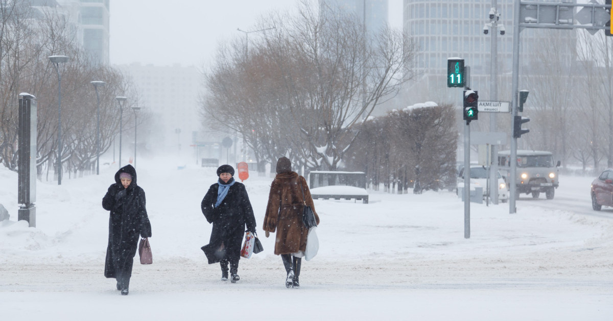 Астанада дауылға байланысты ескерту жарияланды