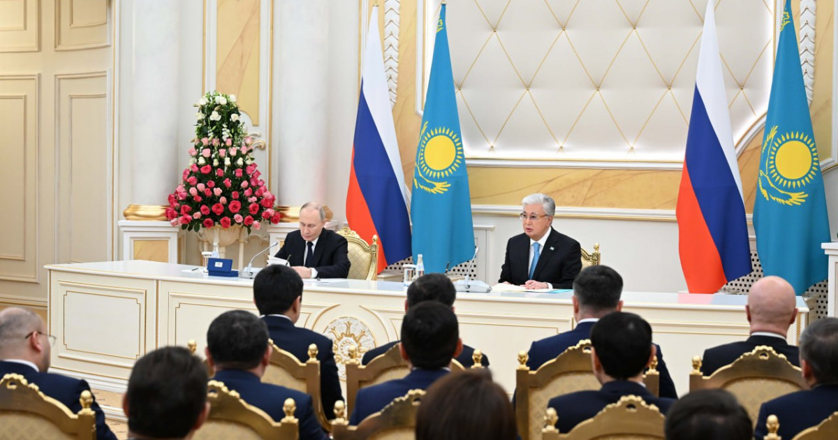 Қазақстан мен Ресей президенттері БАҚ өкілдері үшін брифинг өткізді