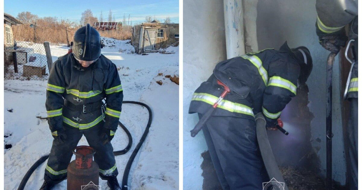 Қостанай облысында құтқарушылар жойқын жарылыстың алдын алды