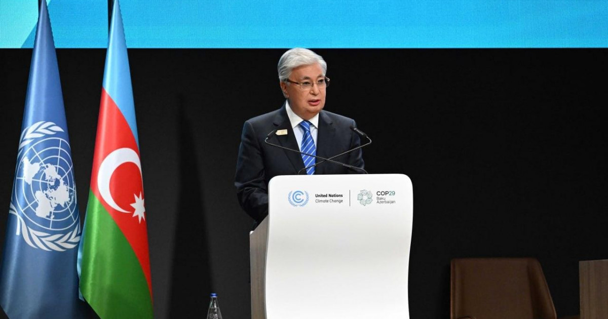 Климаттың өзгеруі жаһандық су цикліне әсер етіп отыр – Қасым-Жомарт Тоқаев